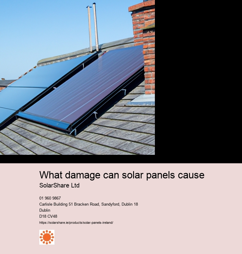 Do you need a gap under solar panels